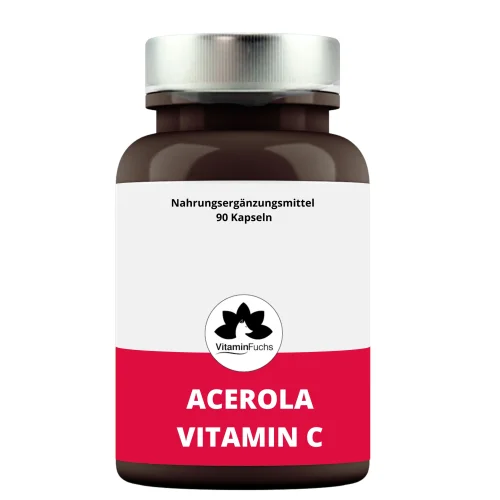 Acerola Vitamin C Kapseln - natürliche Vitamine