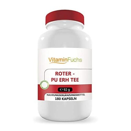 Roter Tee Kapseln